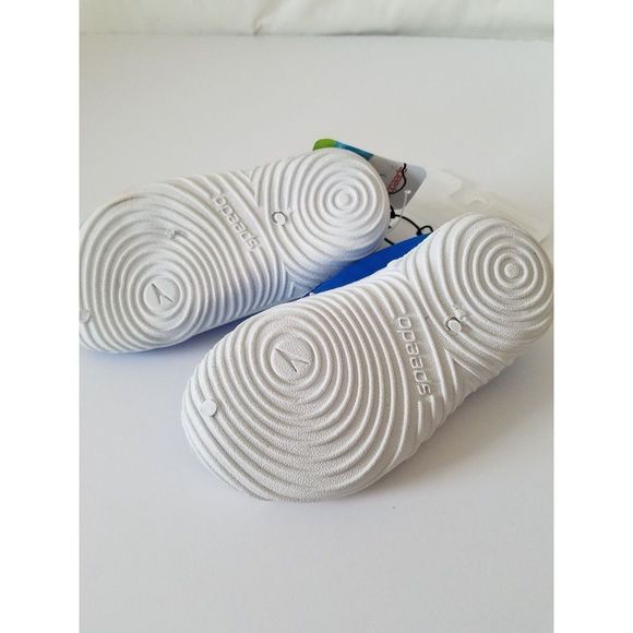 NWT SPEEDO Water Shoes Slip On Toddler Boys Shoes Blue Size Small 5-6 - Picture 5 of 7